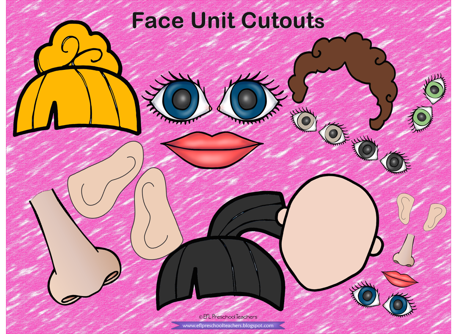 face-theme-for-kindergarten-english-language-learner for Free Printable Printable Face Parts For Preschool Face Theme for Kindergarten English Language Learner for Free Printable Printable Face Parts For Preschool