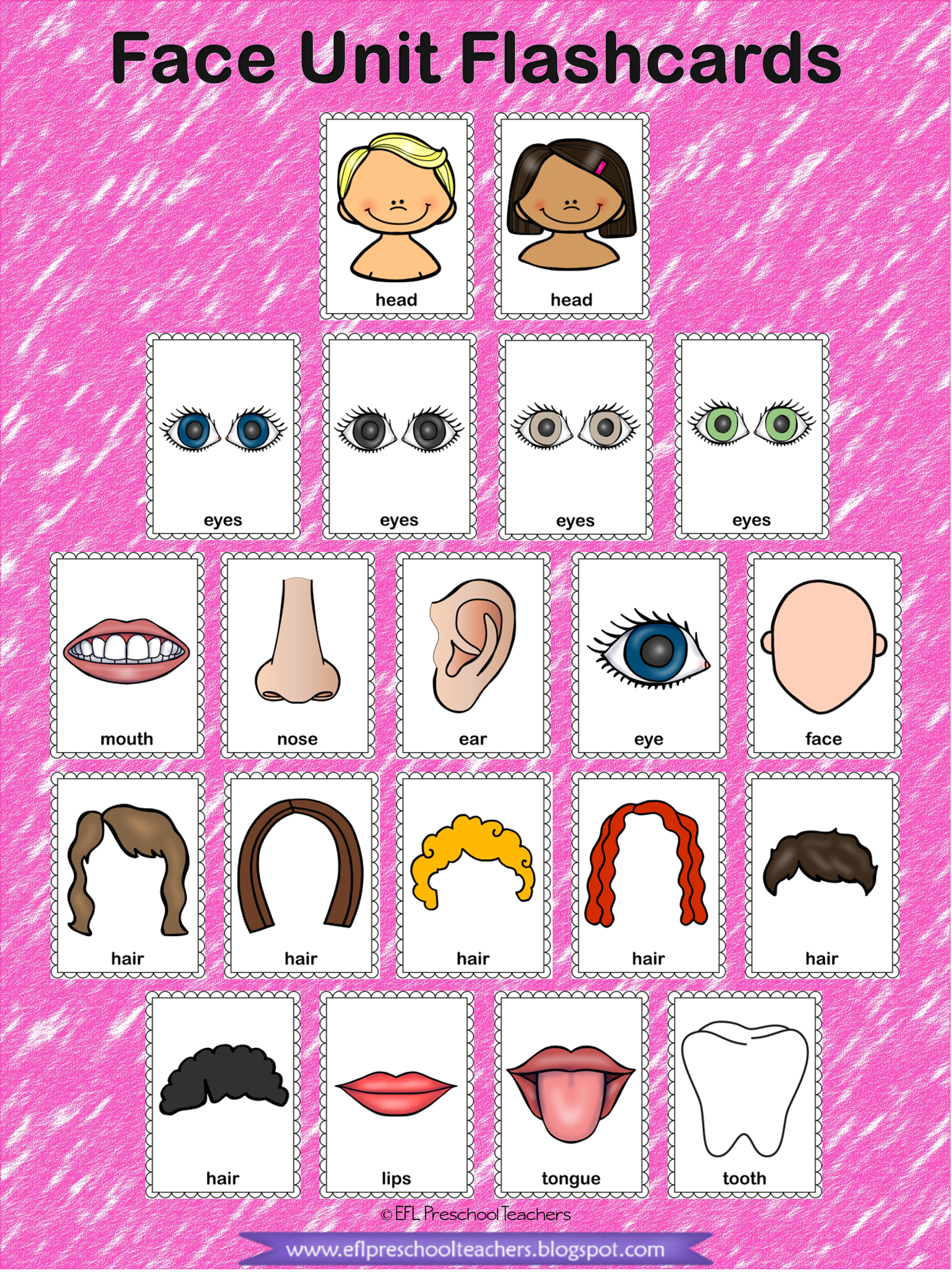 Face Theme for Kindergarten English Language Learner face-theme-for-kindergarten-english-language-learner